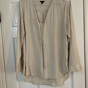 Ann Taylor Cream Blouse